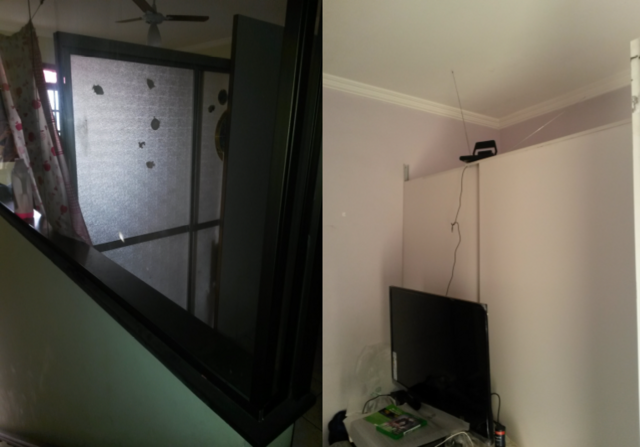 Quartos eram separados por divisóriascomo jogar casino onlinemadeira e portas plásticascomo jogar casino onlinebanheiro