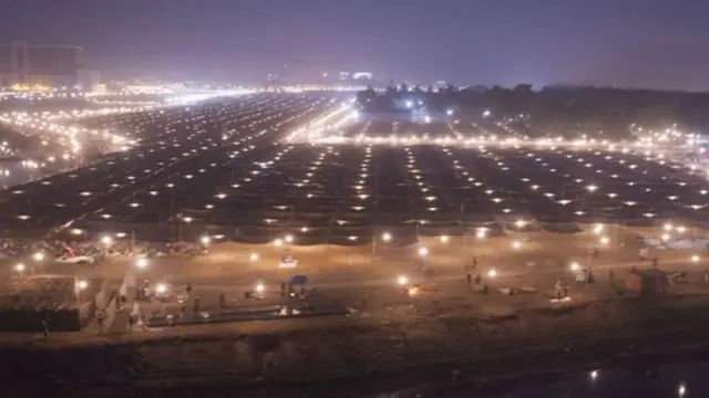 টঙ্গীতে তুরাগ নদীর তীরে বিশ্ব ইজতেমা প্রাঙ্গণ