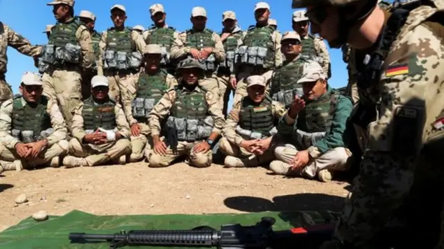 Ingabo za Amerika n'abo ibihugu bicuditse nayo nibo bigishije ingabo za Irak mu ntambara na Etat Islamique