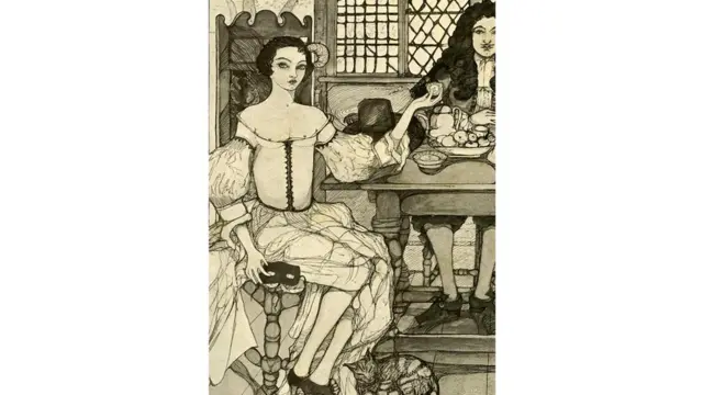 Придворные дамы старались стать частью круга Екатерины, подражая ей во всем, в том числе - в привычке пить чай