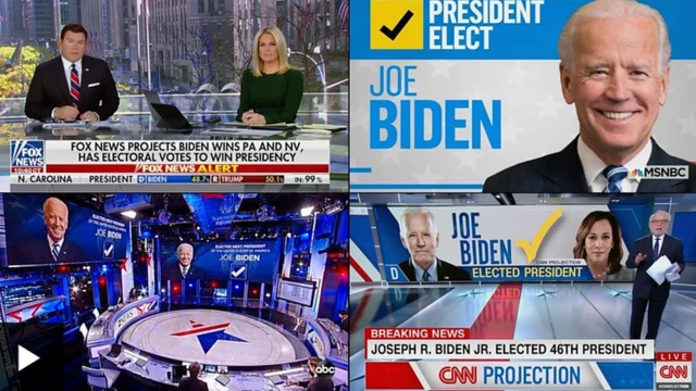 Jinsi vyombo vya habari vya Marekani vilivyoripoti ushindi wa Biden