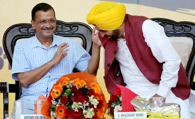 अरविंद केजरीवाल, भगवंत मान