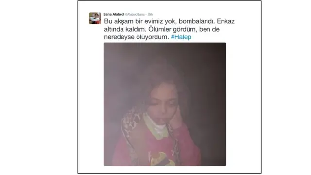 Bana Alabed bombardıman