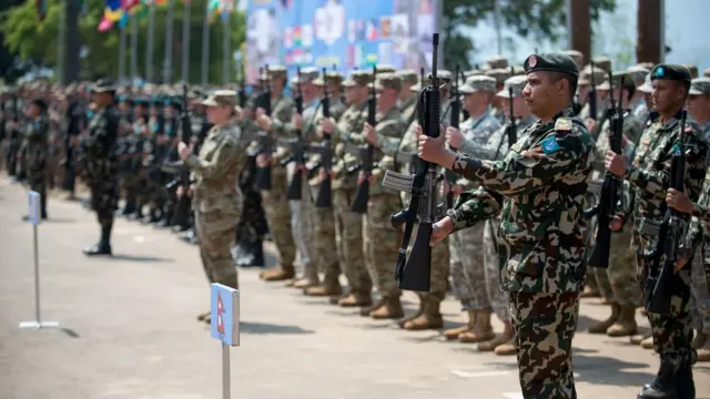 शान्ति प्रयास नामक राष्ट्रसङ्घीय शान्ति सेना सम्बन्धी तालिममा पनि अमेरिकाले सहयोग गर्ने गरेको छ