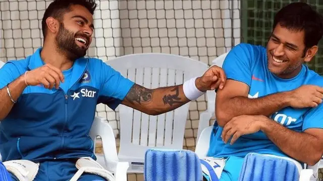 विराट कोहली और धोनी