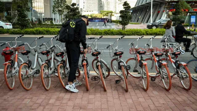 深圳的互聯網自行車