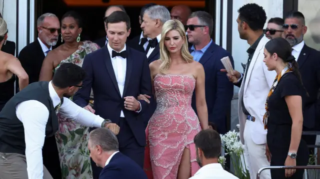 ایوانکا ترامپ، دختر رئیس‌جمهوری آمریکا و همسرش جرد کوشنر