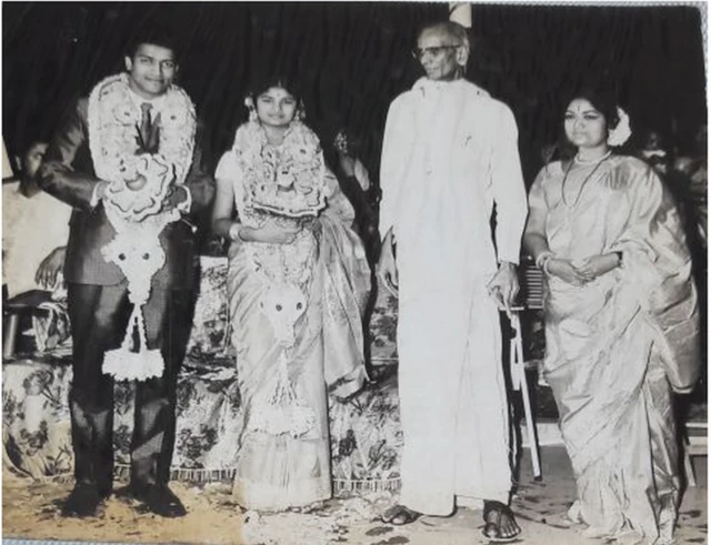 సావిత్రి కుమార్తె పెళ్లి ఫొటో