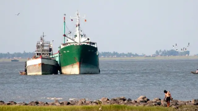 म्यांमार का सितवे बंदरगाह