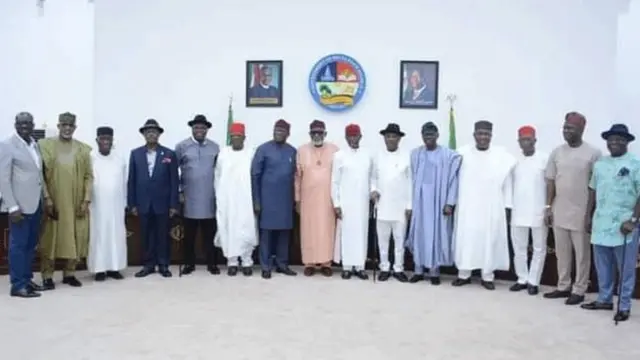 Gwamnonin kudancin Najeriyar su 17 sun dauki matakin ne da baki daya, duk da banbancin jam'iyya a tsakaninsu