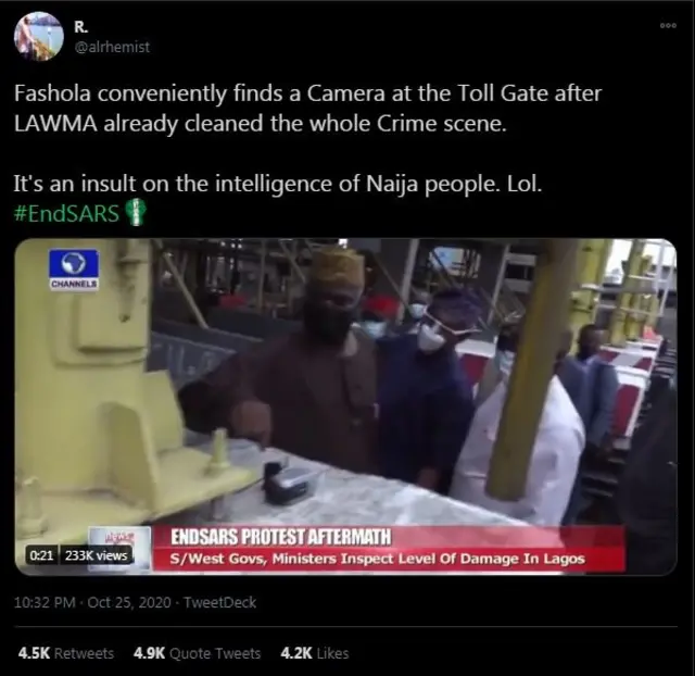 Aworan oju opo Twitter kan