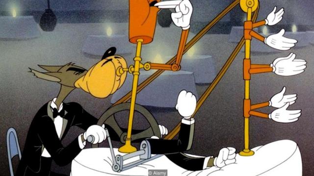 Lobo assobiacef lotecadesenho animado