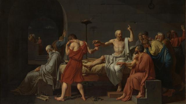 'A Mortecassino 365betSócrates', tela do francês Jacques Louis David,cassino 365bet1787