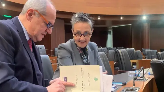 ملحم خلف ونجاة صليبا