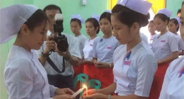 ထူးချွန်တဲ့ သူနာပြုတယောက်လို့ သူ့ကို အများက ချီးကျူးကြ