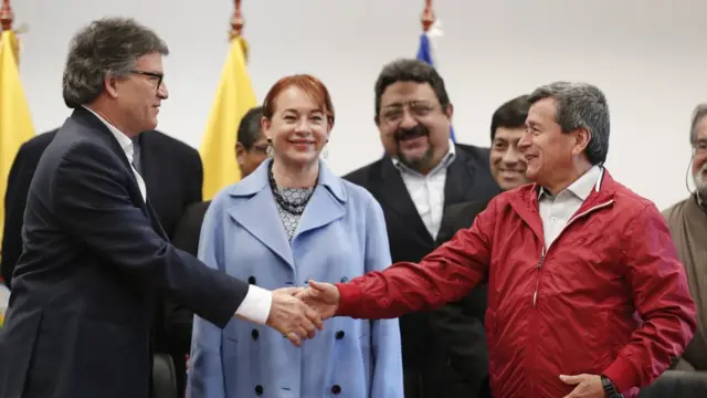 Reunión gobierno y ELN