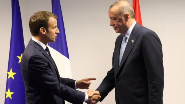 اردوغوان و مکرون