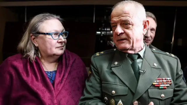 Бывший полковник ГРУ Владимир Квачков сразу после выхода из колонии в 2019 году