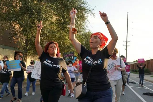 протести проти заборони абортів пройшли по всій країні