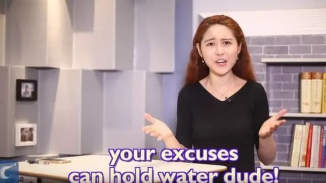 Wang sử dụng ngôn ngữ hàng ngày trong clip