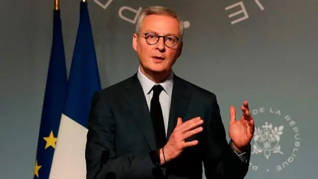 Министр экономики Фрации Брюно ле Мер предупредил о гигантском экономическом спаде