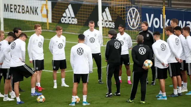 Equipo de fútbol alemán