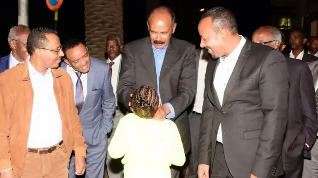 መራሕቲ ኢትዮጵያን ኤርትራን ኣብ ኣስመራ