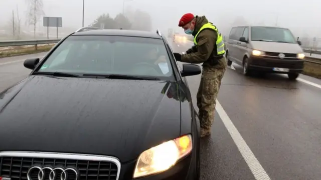 Провекра на дорогах в Вильнюсе
