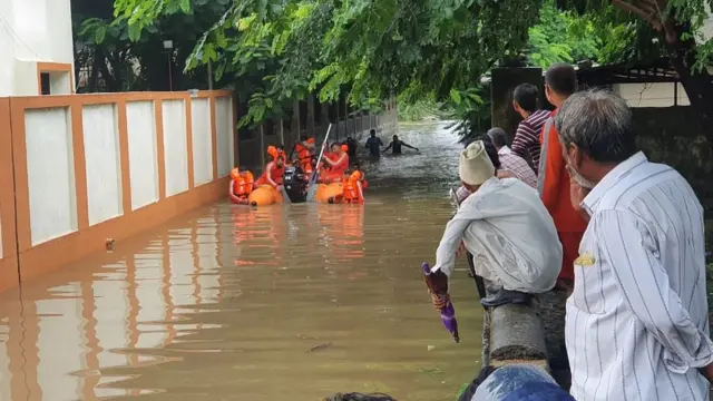 પોરબંદરમાં ભારે વરસાદ