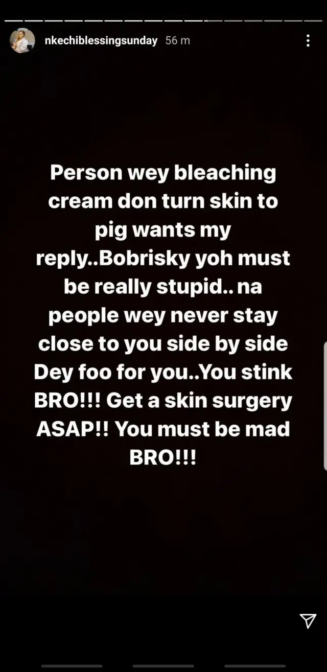 Nkechi Blesssing: Kílo di ìjà láàrín àwọn gbájúgbajà méjì lójú òpó Instagram