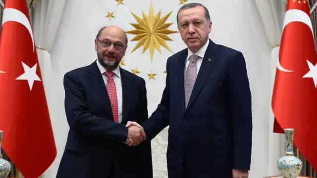 Martin Schulz ve Erdoğan