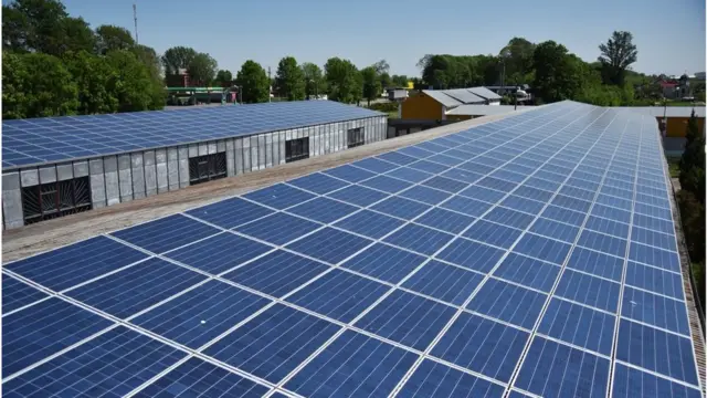 сонячні панелі