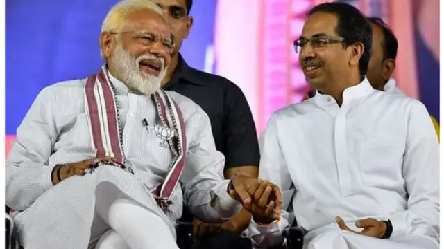 नरेंद्र मोदी और उद्धव ठाकरे