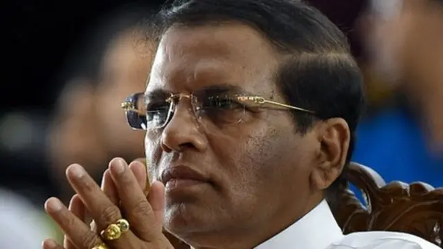 இலங்கை ஜனாதிபதி மைத்ரிபால சிறிசேன