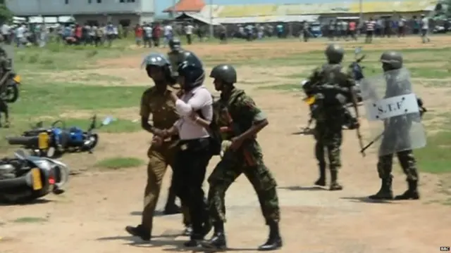 විද්යා දැරිය ඝාතනය කිරීමෙන් අනතුරුව යාපනයේ උද්ඝෝෂණ දියත්විය