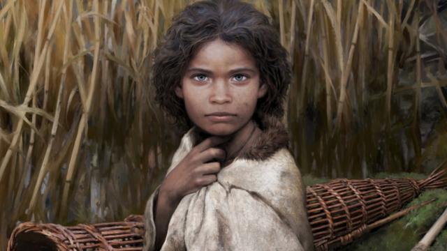 An artist has made a reconstruction of the woman, who has been nicknamed "Lola"