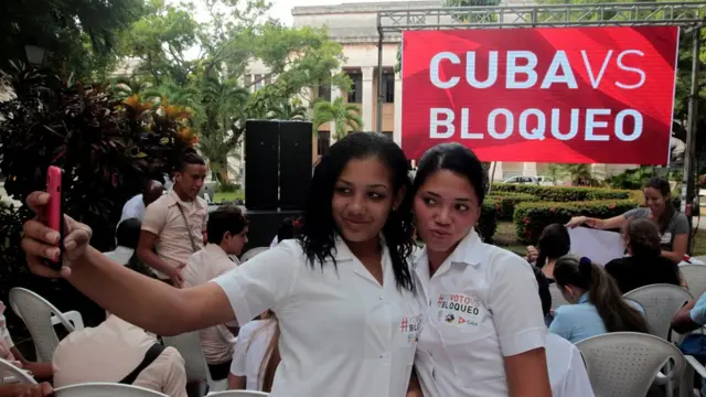 Estudiantes en La Habana