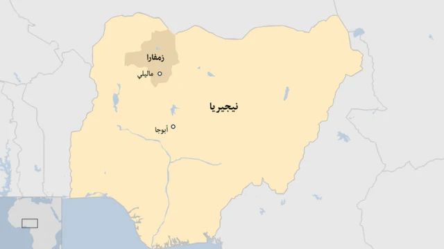 خارطة نيجيريا