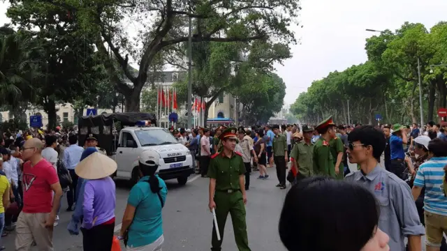 Cảnh ở Hà Nội ngày 10/6