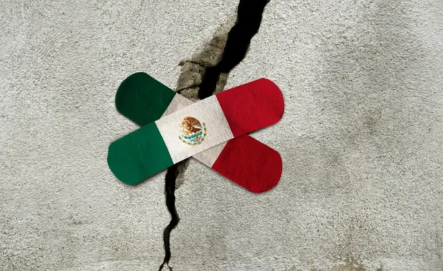 Ilustración de sismo.