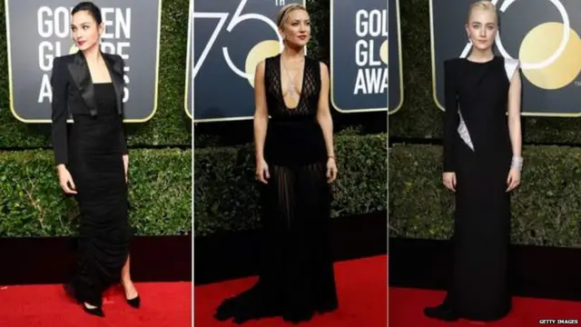 ਸ਼ੋਸ਼ਣ ਖਿਲਾਫ ਕਾਲੀਆਂ ਪੋਸ਼ਾਕਾਂ ਵਿੱਚ ਅਦਾਕਾਰਾਂ