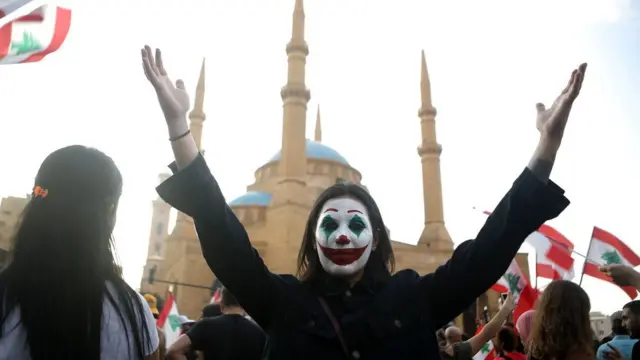 تظاهرات در لبنان