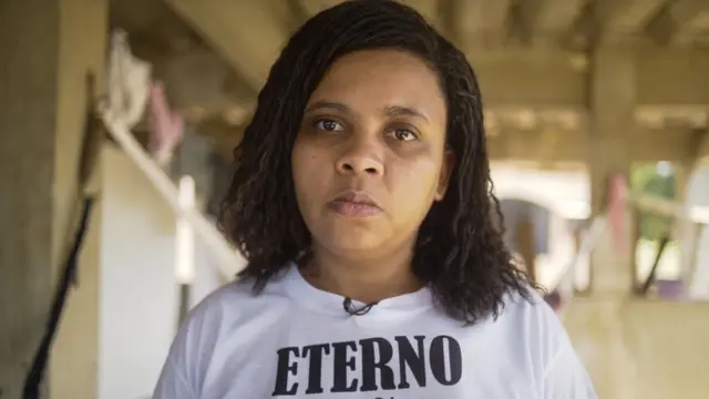 La madre de João Pedro, Rafaela Coutinho Matos