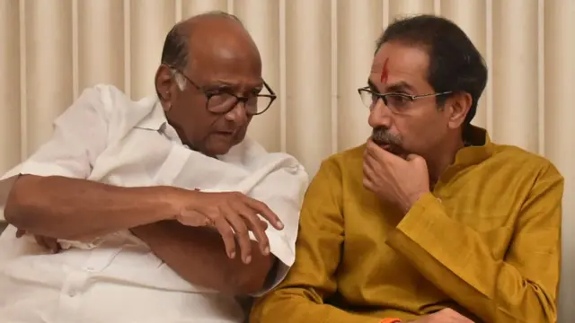 शरद पवार आणि उद्धव ठाकरे