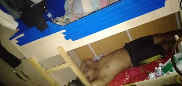 Kondisi tempat tidur ABK Indonesia di Kapal Fu Yuan Yu 1218 berbendera China.