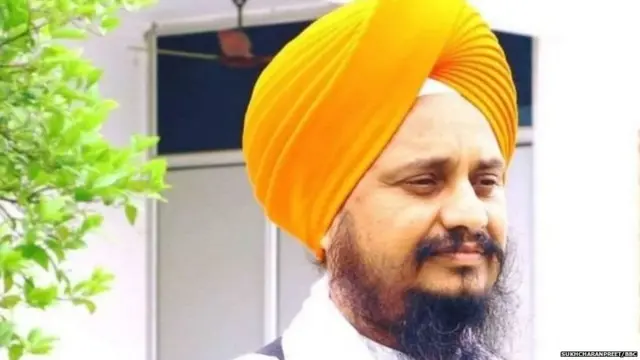 ਸ੍ਰੀ ਅਕਾਲ ਤਖ਼ਤ ਸਾਹਿਬ ਦੇ ਜਥੇਦਾਰ ਗਿਆਨੀ ਹਰਪ੍ਰੀਤ ਸਿੰਘ