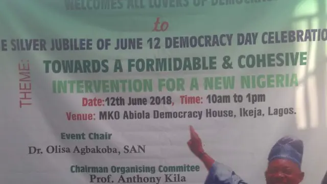 Iwe ikede fun ayẹ́yẹ́ June 12