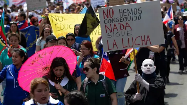 Desde 18cassino como ganharoutubro, o Chile vive uma ondacassino como ganhargrandes protestos contra o governocassino como ganharSebastián Piñera