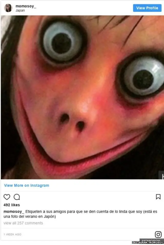 ਮੋਮੋ ਚੈਲੇਂਜ