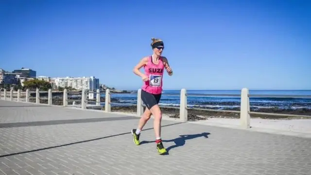 Susannah Gill en Ciudad del Cabo.